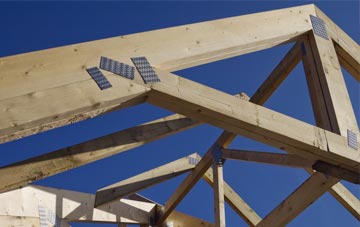 White Lee roof trusses for new builds and additions